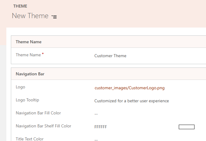Theme screenshot